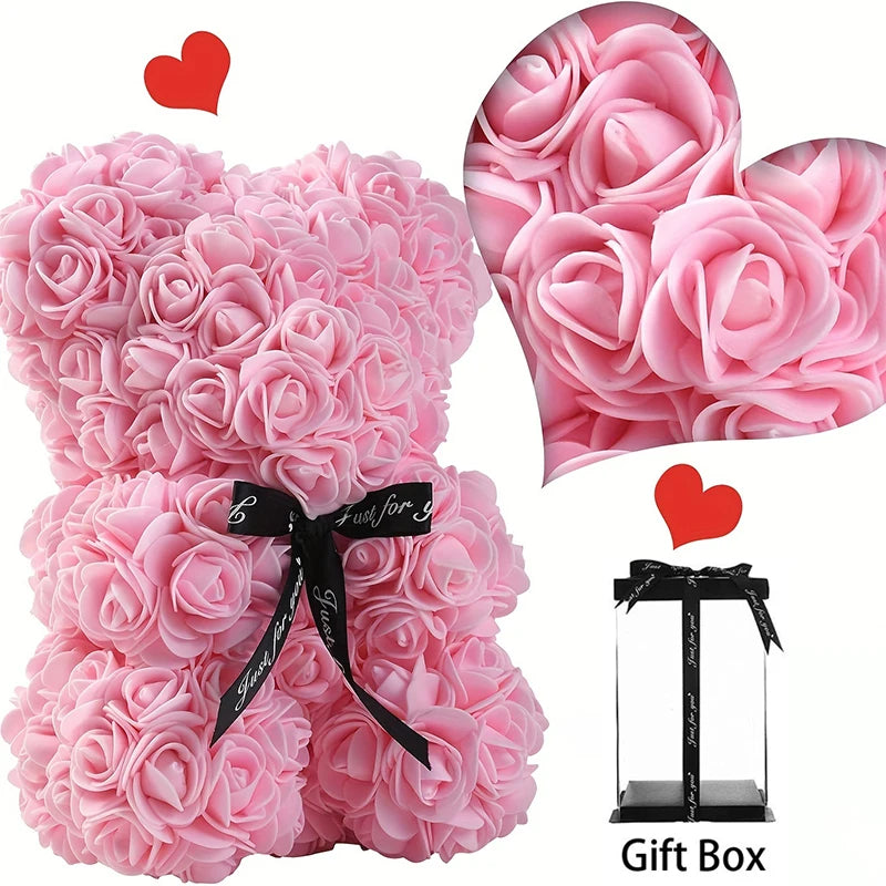 Rose Bear Artificial Flowers