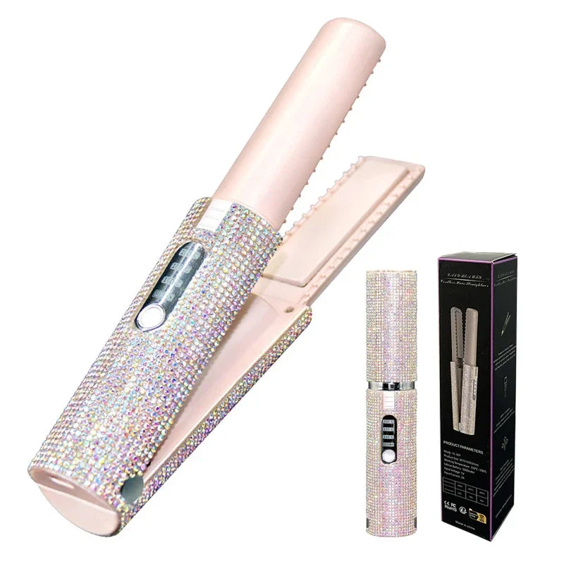 2-IN-1 Electric USB Hair Straightener