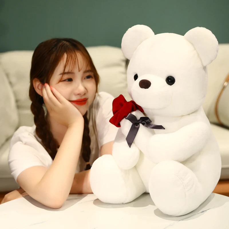 Teddy Bear with Roses Plush Toy