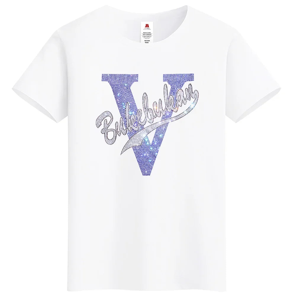 Diamond T-shirt Men Shinny