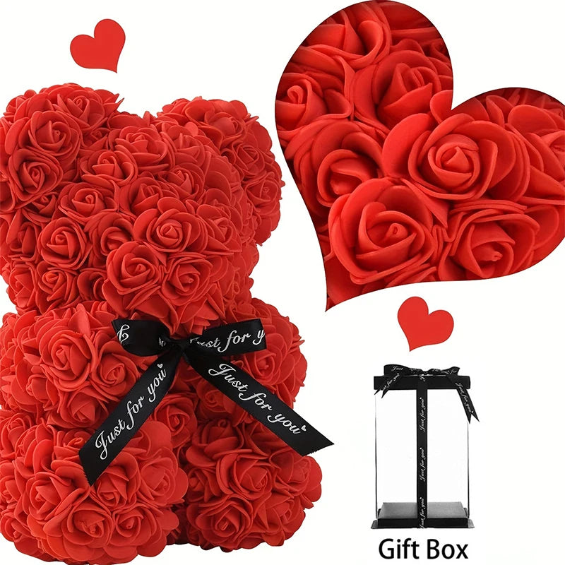 Rose Bear Artificial Flowers