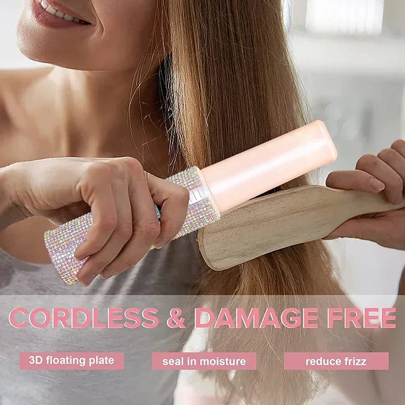 2-IN-1 Electric USB Hair Straightener