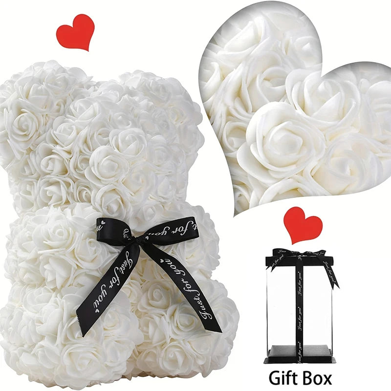 Rose Bear Artificial Flowers