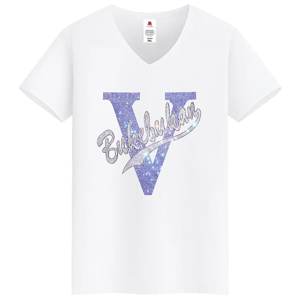 Diamond T-shirt Men Shinny